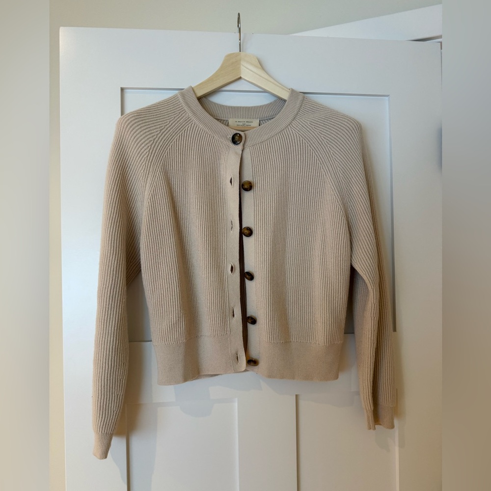 Sézane blush cardigan